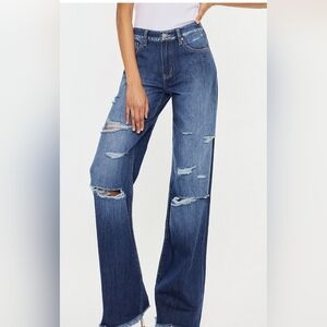 Bnwt Kancan High Rise Wide leg jeans